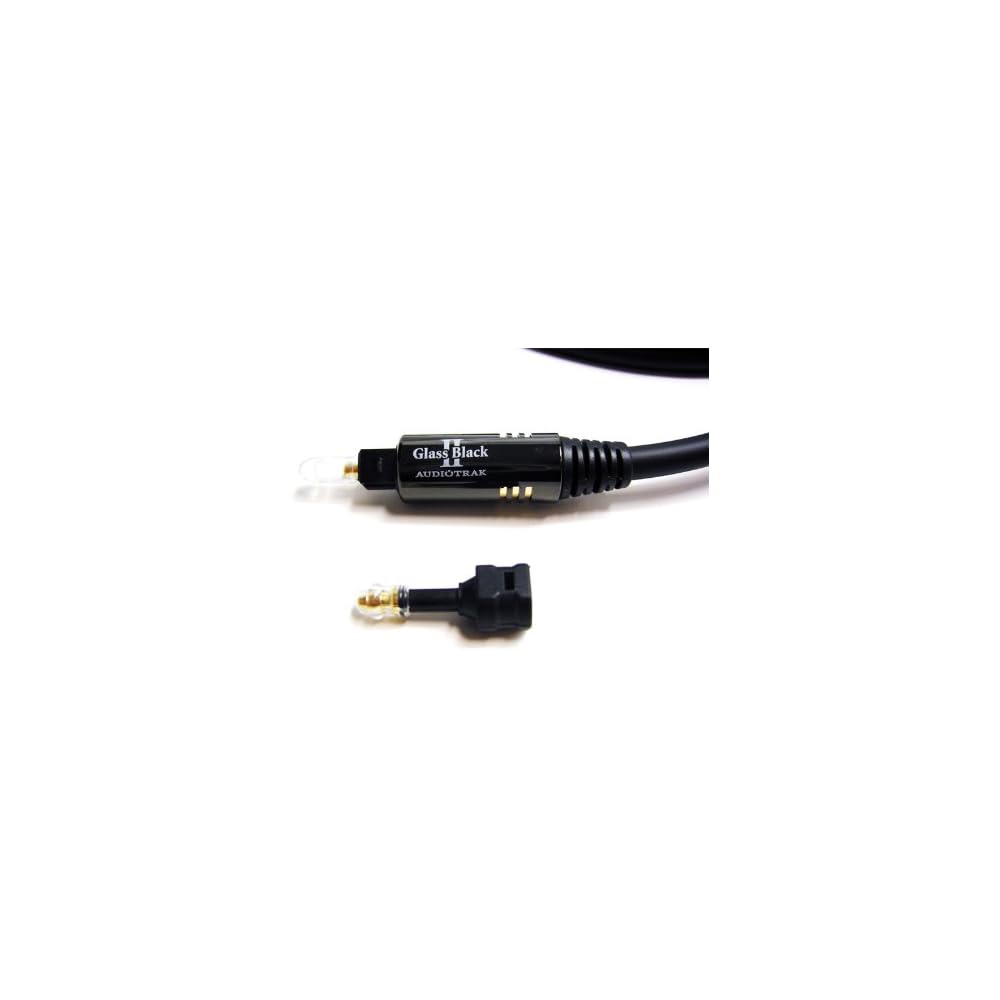 WiseTech AUDIOTRAK Glass Black2plus 1m