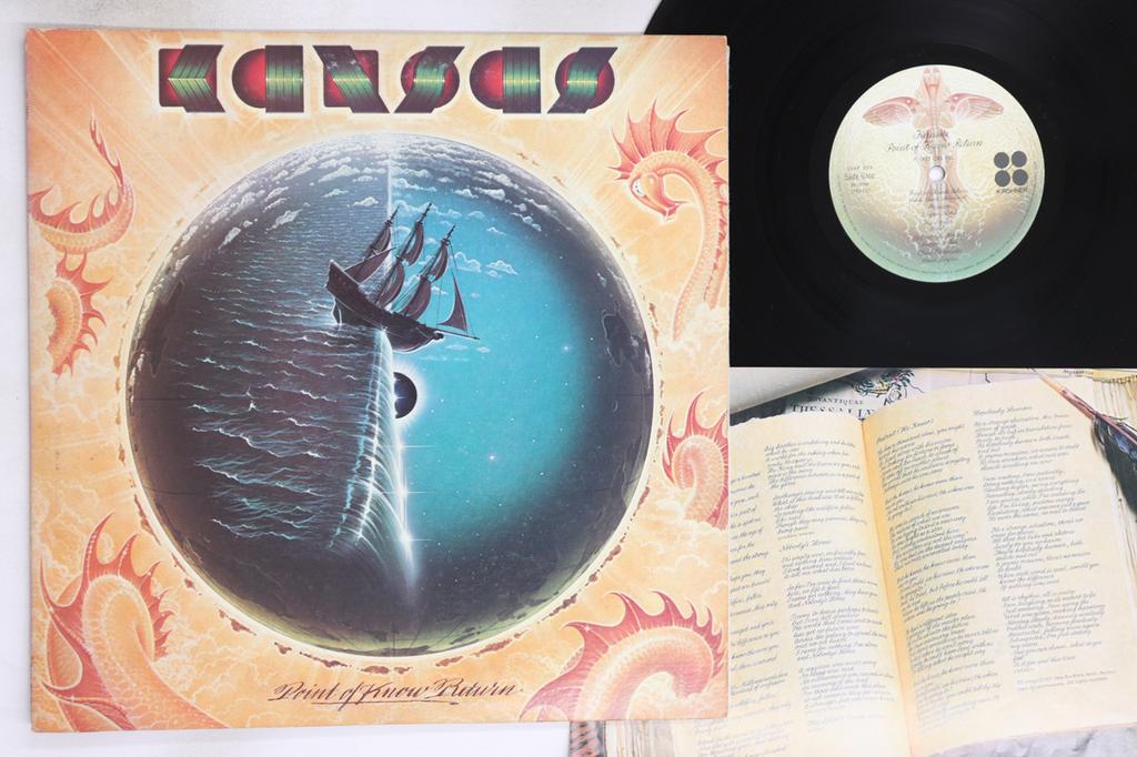 LP Record KANSAS - Point Of Know Return 25AP789 KIRSHNER 1977 Japan Rock Used