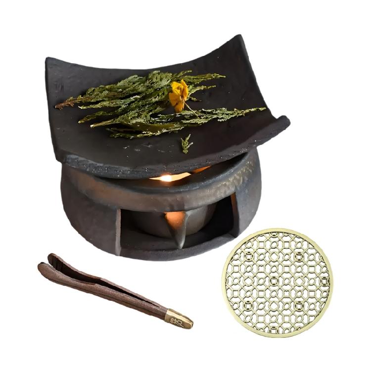 

Zenist Design Ceramic Oil Warmers Tea Candle Holders Scented Holders For Soothing Atmospheres Meditations Yogas Room Use 1
