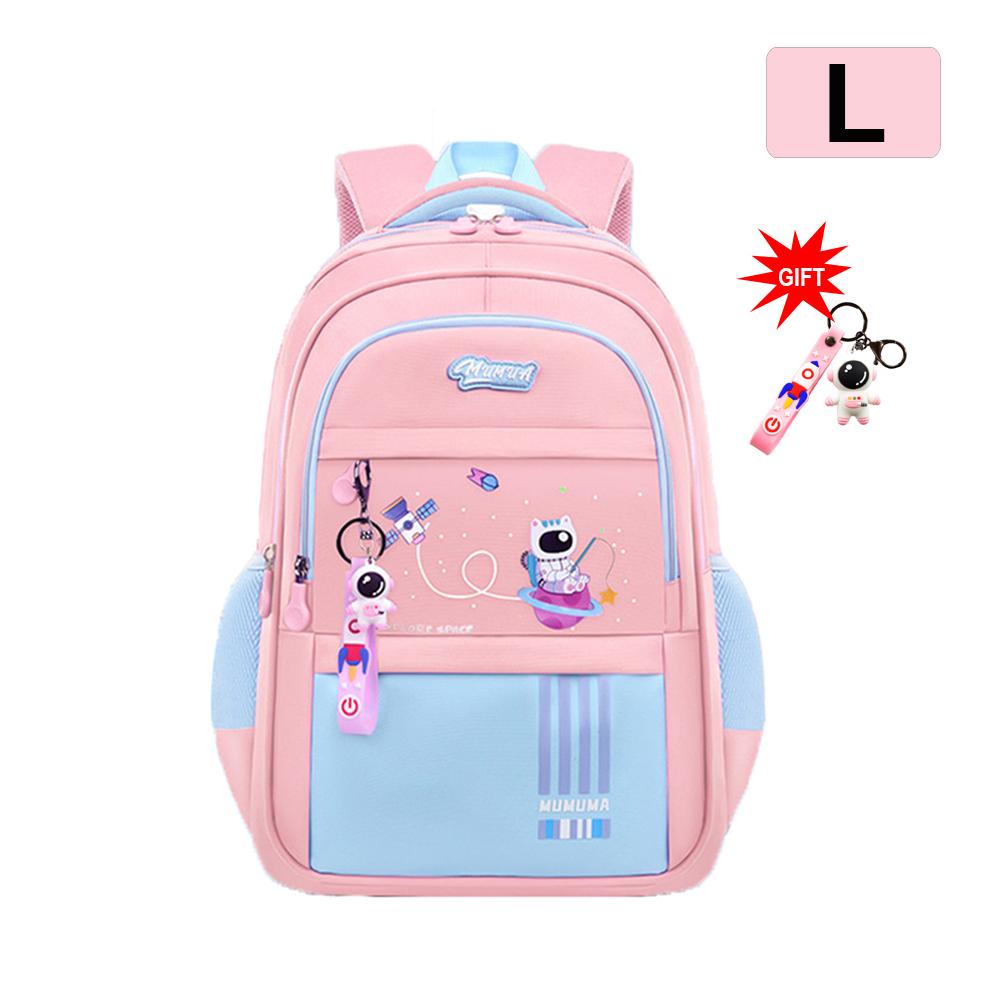 Cute School Backpack Set for Girls Elementary Middle School Student Book Bag