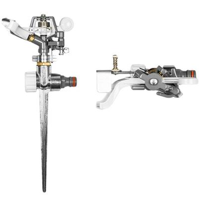 Garden Pulsating Sprinkler with Metal Spike for Lawn