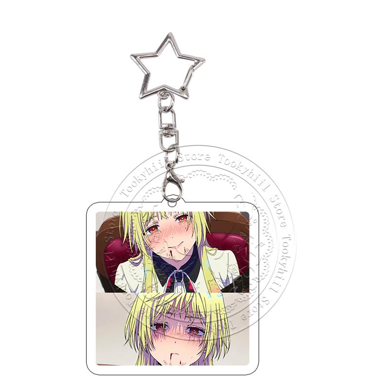 Marriagetoxin Acrylic Keychain Hikaru Gero Kinosaki Poster Keyring Kawaii Cartoon Role Pendant Decoration Accessories Girl Gift