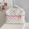 Cartoon Rabbit College Girls Cosmetic Bags Sweet Love Heart Women's Travel Storage Bag Portable Female Makeup Case Handbags