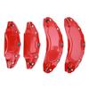 4PCS Car Caliper Cover Aluminium Alloy Disc Brake Caliper Guard Replacement For     18in 19 in Wheels Hub