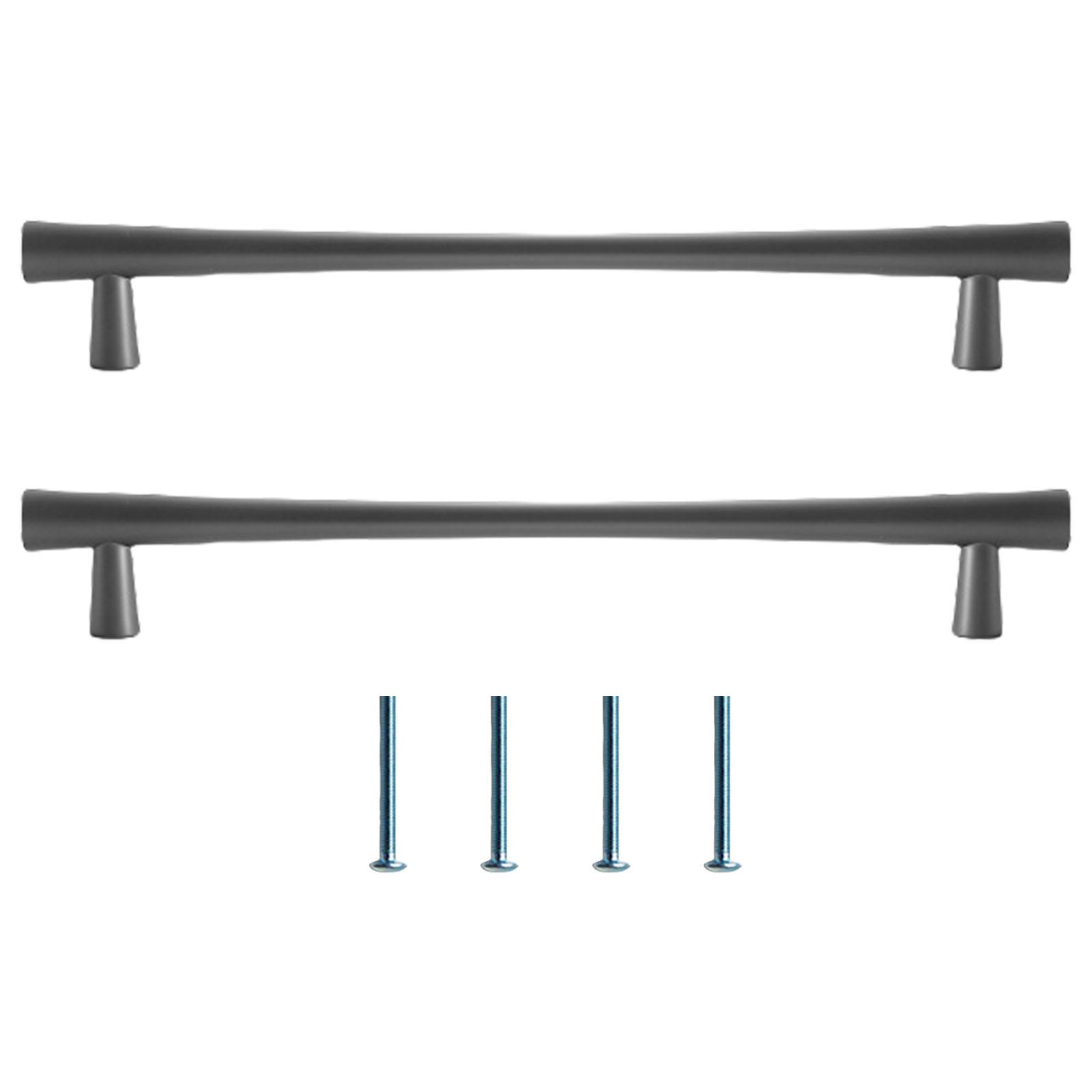 

Модернизация Ручка ящика Простые стили Ручка шкафа Стильные аксессуары для шкафа Пара для использования на кухне, в ванной и на комоде T1 серый