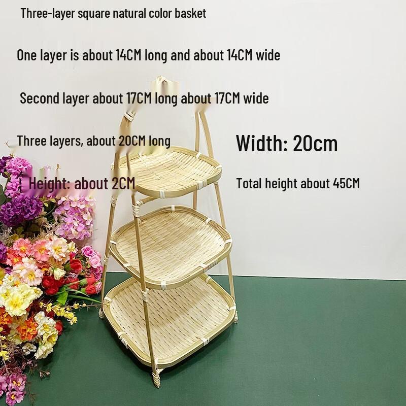 Handmade Bamboo Woven Baskets and Trays