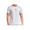 Jordan Iconic Quick-Dry Training Sports Short-Sleeve T-Shirt Men Tops White AR7416-101