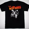 T-shirt noir manches courtes The Meteors S à 5XL 2F187