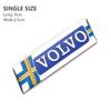 For Volvo Car Accessories 3D Aluminum Emblem Badge Car Stickers Decal For Volvo Xc60 Xc90 V40 V60 S60 V50 V90 S80 C40 XC40 V70 X ari632