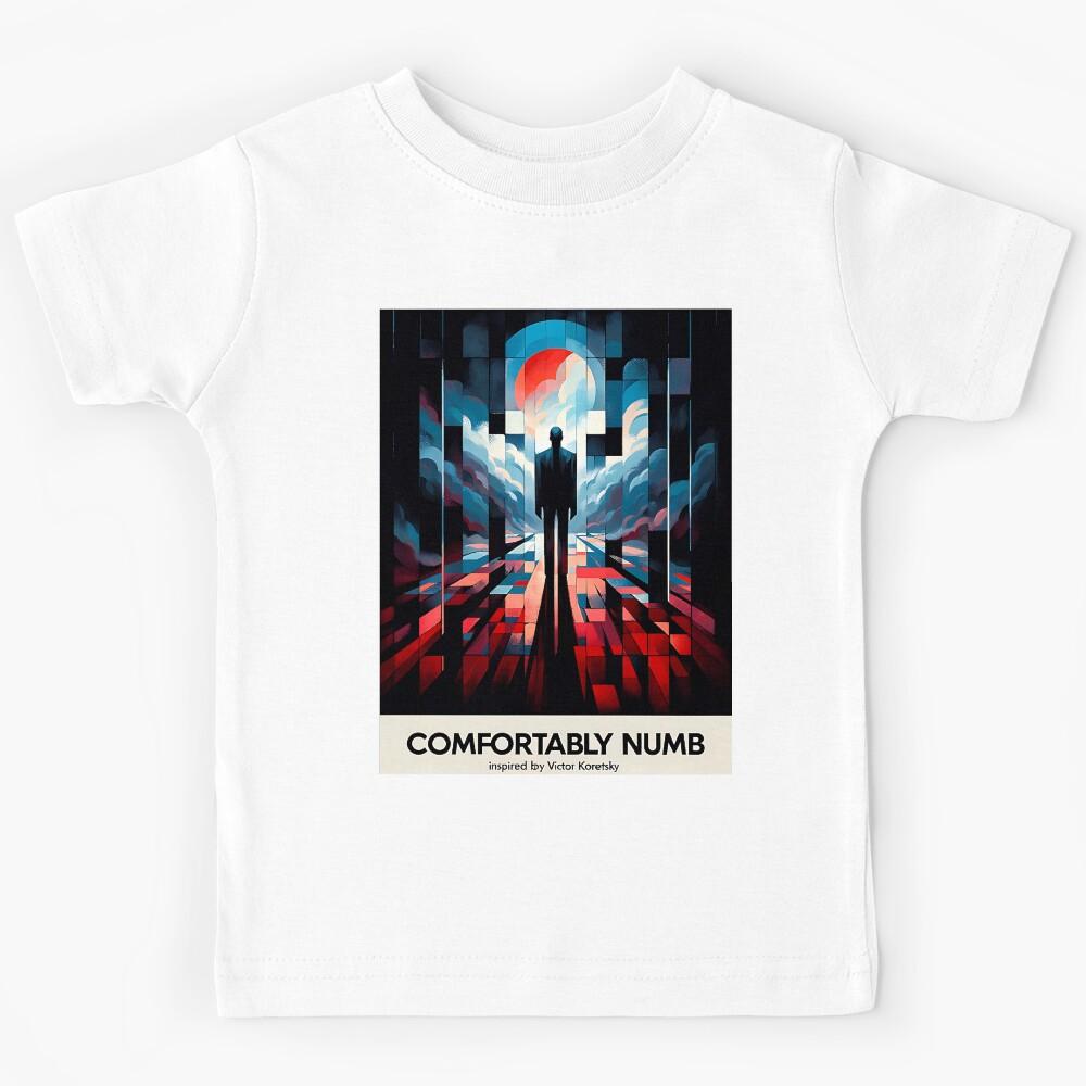 Comfortably Numb - Communist Propaganda Style Poster Design Kids T-Shirt 130