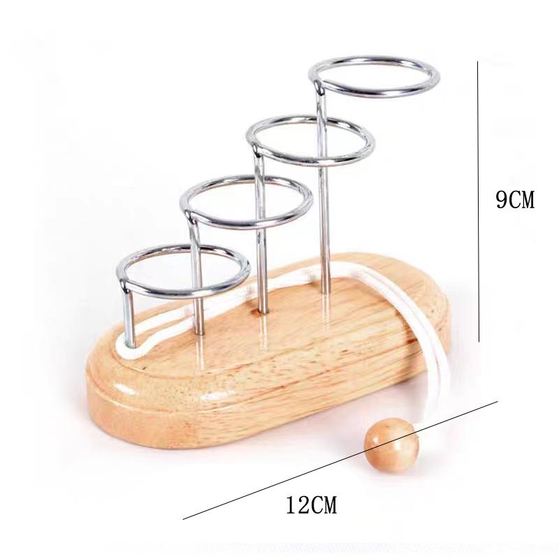 

Wooden Rope Puzzles Educational Intellectual Toys Mind Games For Adults And Kids Brain Teaser Iq Challenge Juegos De Ingenio