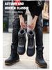Men's Thickened Warm Outdoor Hiking & Mountaineering Boots - New Style Plus Velvet Military Design.