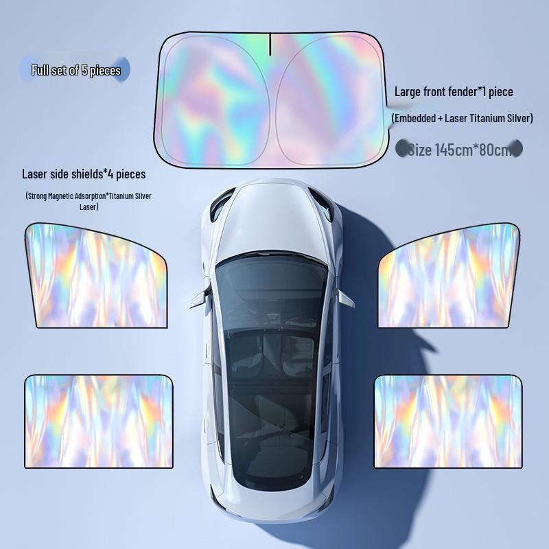Custom Logo Magnetic Car Sun Shade Side Curtain for Privacy and Sun Protection