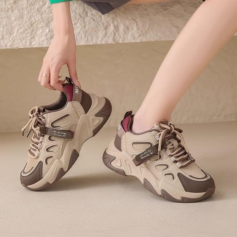 Daddy Shoes Girl 2 Autumn Versatile Sports Running Shoes Tide Shoes