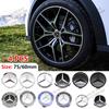 XTRL1 4pcs ABS Car Wheel Center Hub Caps 56mm/75mm Universal Fit for Mercedes-Benz B/C/E/S Class a C200L GLC GLK CLA W166 W167 W205