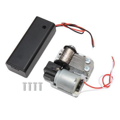 18 Note Musical Mechanism Movement Battery Powered Stress Relief DIY Wind Up Music Box Movement