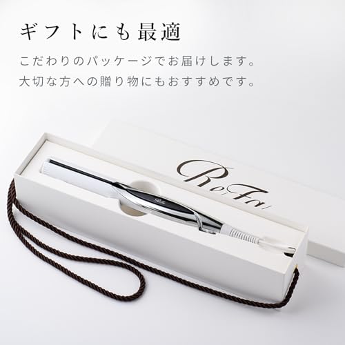 [Official Store Exclusive] ReFa BEAUTECH STRAIGHT IRON + GUIDE BOOK Set (White)