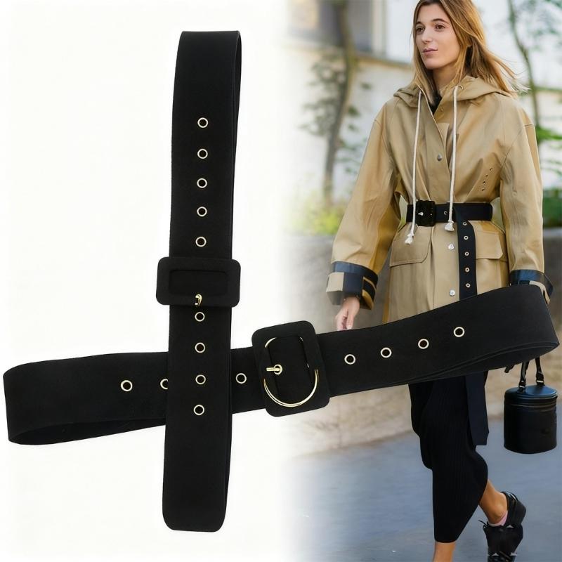 Comfortable Belt for Men and Women Trench Coat Windbreaker Replacement Belt for Decorations