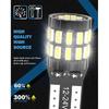 2x T10 W5W Canbus Car Led Orange 3014 SMD Map Reading Light White Red Orange For Toyota Camry RAV4 Highlander Honda CR-V Pilot