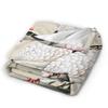 Chinese Style Crane Warm Soft Blankets Kids Adult Plush Throw Blanket Print Home Decor Flannel Bedspread Sofa Bed Cover