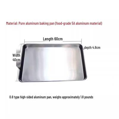Muke Aluminum Oven Deep Baking Pan Set