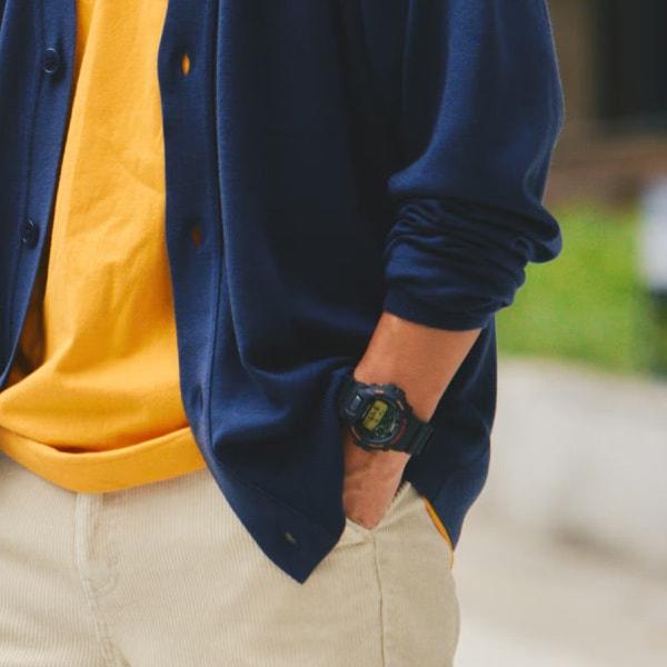 Casio Herre G-SHOCK DW-6900UB-9JF [G-SHOCK Basic Digital Type] rundklokke Resin Digital