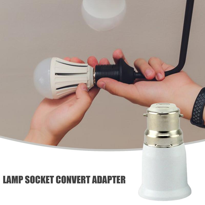 B22-E27 lamp holder adapter / E27-B22 bulb base converter for home incandescent lamps CFL LED floor lamp conversion socket