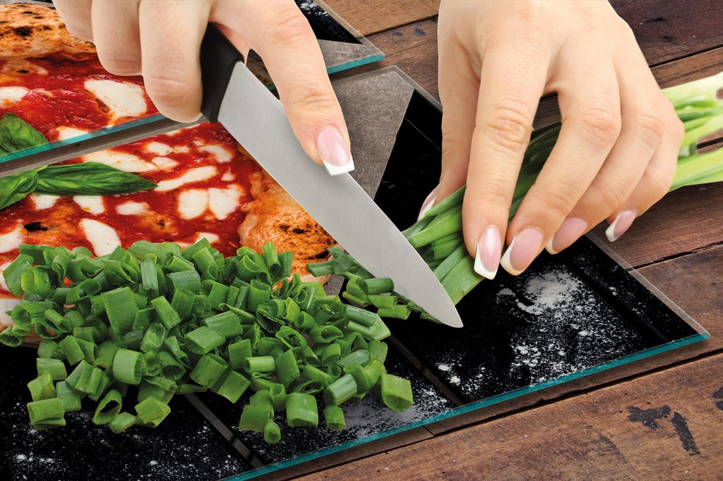 SZKLANA PŁYTA OCHRONNA DO KUCHNI 2x35x52 PIZZA