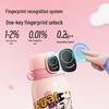 PAKCHOICE Smart Fingerprint Bluetooth Insulated Straw Cup for Kids