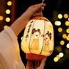 Good Luck New Year Lantern Traditional Handheld Lantern Ancient Style Lantern  New Year Celebration