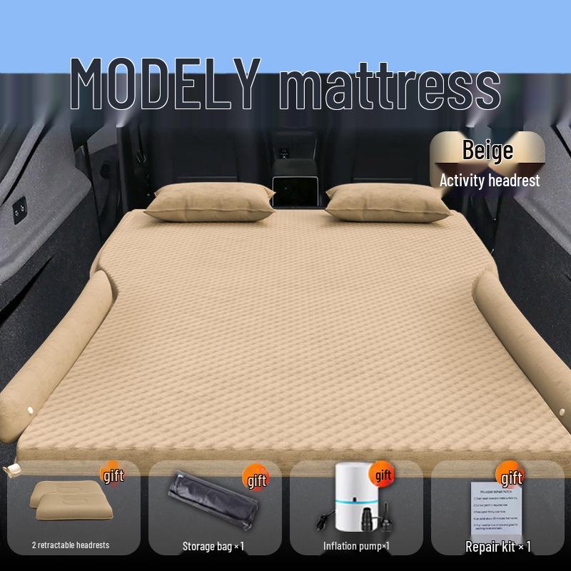 Tesla Model Y Trunk Mattress: Refresh Edition Inflatable Car Bed & Sleeping Pad