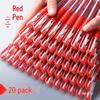 Student and Teacher Red Pen 0.5mm: Ideal for Marking Homework and Tests