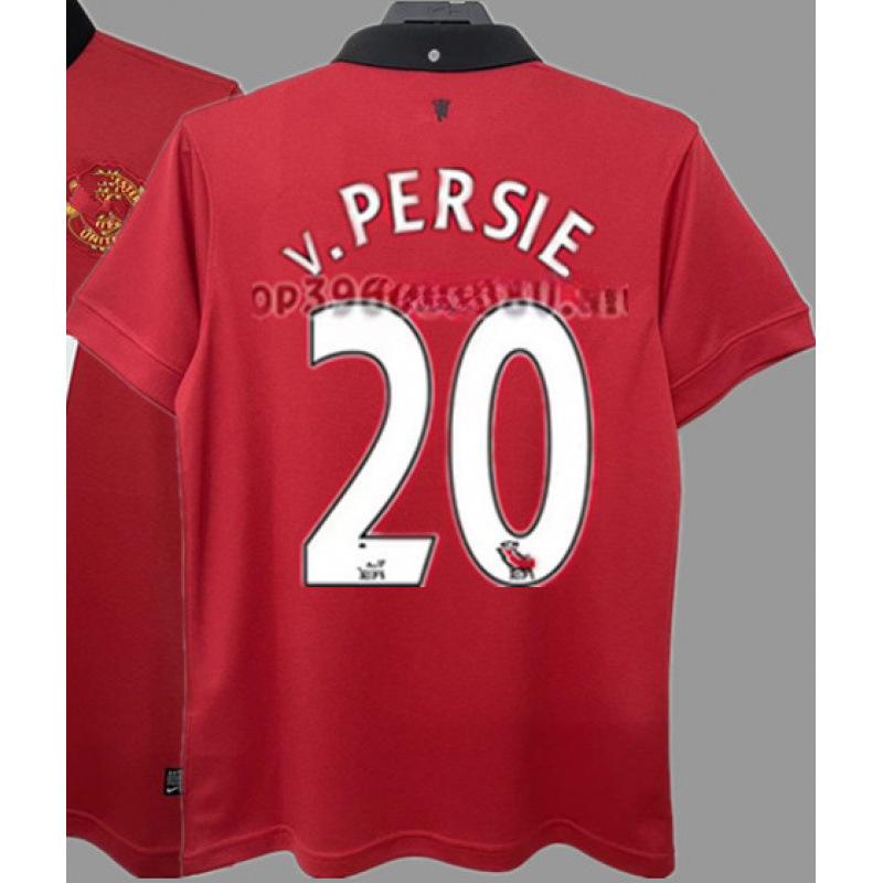 

Vintage jersey football jersey classic nostalgic Beckham C Rooney Van Persie long short sleeve jersey XXL