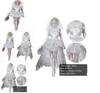 Halloween Ghost Bride Dress Costume For Women Role Play Party Cosplay