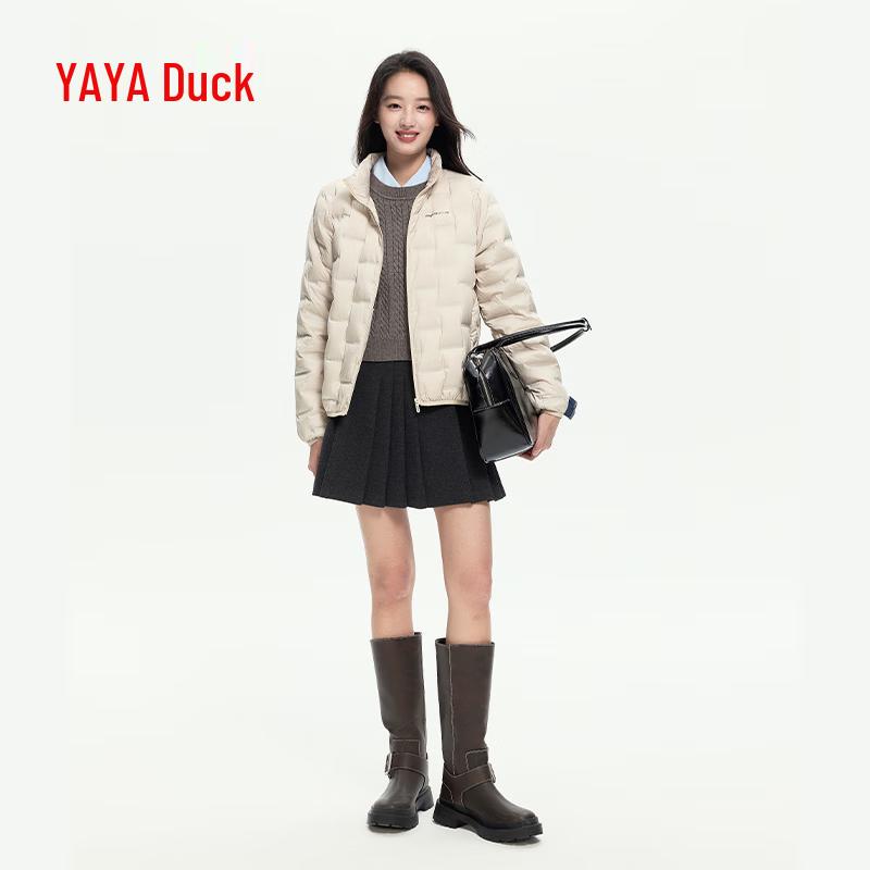 Yaya Women's Lightweight Stand-Collar Down Jacket