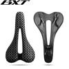 BXT New Ultralight 3D Printed Seat Cushion Carbon Fiber Seat Cushion Carbon Fiber Saddle Road/MTB Bicycle Saddle