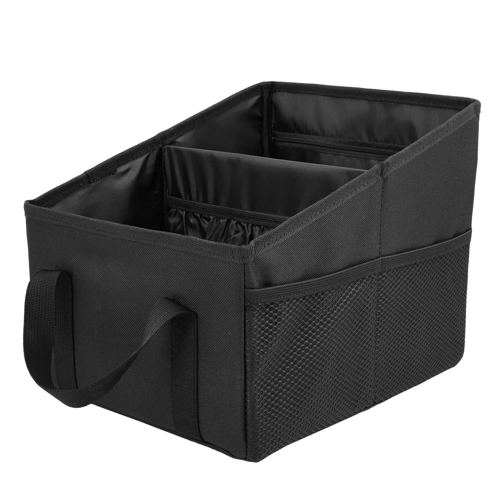 

Car Trunk Storage Box Folding Automotive Backseat Trunk Cargo Organiser Bin Multi-Purpose For SUV MPV Auto Seat Back Box чёрный