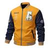Colorful Baseball Jacket, Men's Loose and Versatile Top, Jacket, Men's Clothing