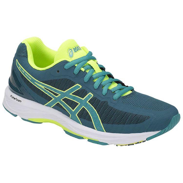 Asics Gel-Ds Trainer 23 Low Top Running Shoes Women Sneaker Green Yellow T868N-400