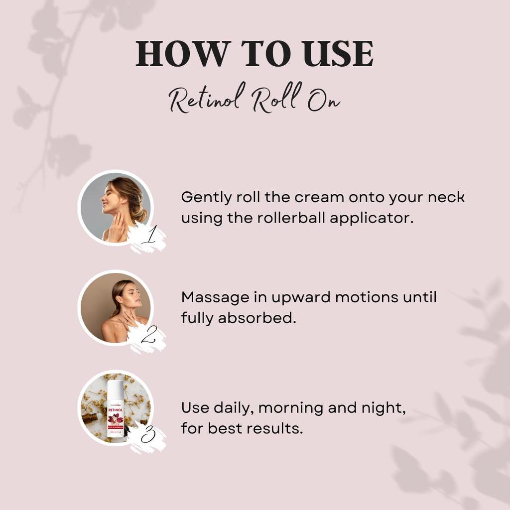 Neck Whitening Cream Roll on, Moisturizing Brighten Body Skin, neck whitening and glowing skin roll on, 50ML ( Pack of 2 )