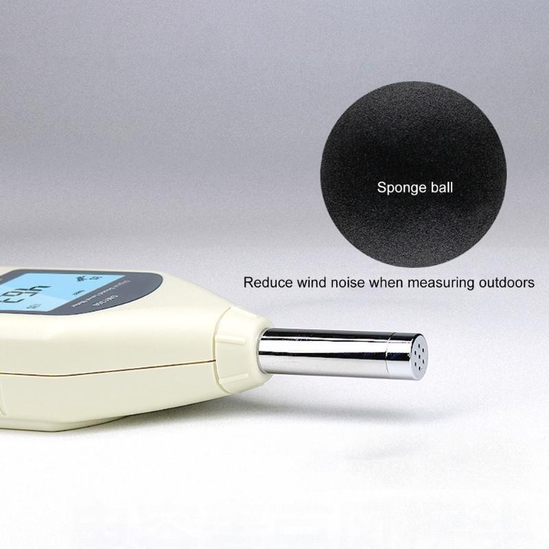 GM1356 Audios Noise Measuring Meter with Weighted 47000 Data Record & Export Handheld Noise Meter for Indoor Outdoor