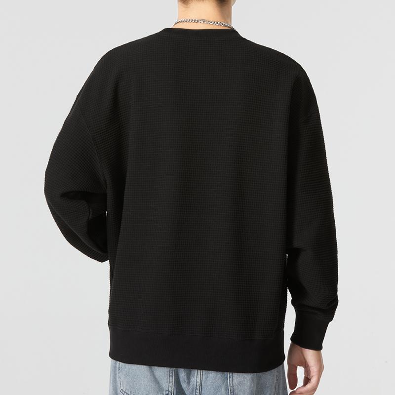 PUMA Downtown Series Pocket Solid Color Sport Casual Pullover Hoodie Men Tops Black 537730-01