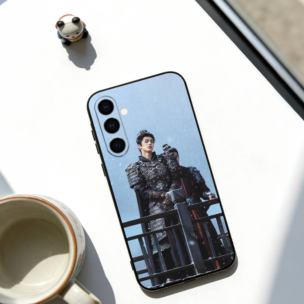 Zhang Linghe Phone Case Black Silicone Soft For Samsung Galaxy A73,A72,A71,A70,A53,A52,A51
