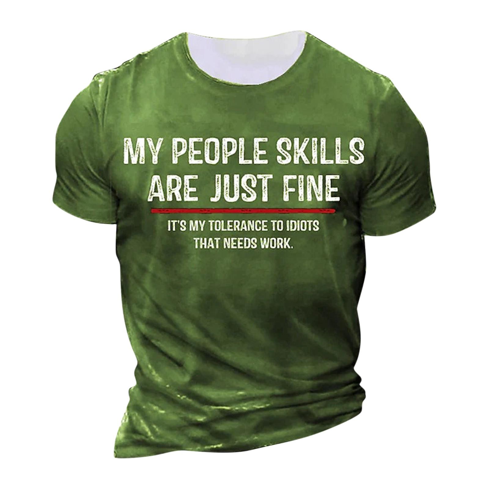 

Летняя черная хлопковая футболка с коротким рукавом и круглым вырезом, свободный пуловер с принтом, топ M зелёный