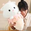Non-Toxic Ice Cream Plush Pillow Stuffed Food Plushie 35/60Cm Animal Shape Sheep Pig Capybara Cushion Decorative Birthday Gift