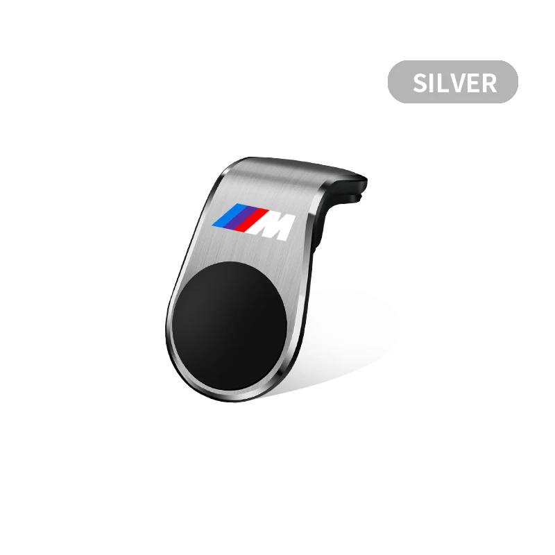 Car Magnetic L-shaped Car Dedicated GPS Phone Holder Emblem For BMW Performance F30 F10 E90 E46 X6 E60 E70 E36 X3 X5 X7 X2 E91