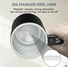 Xiaomi Mug à café électrique auto-mélangeur 380 ml IP67 étanche Mug à café mélangeur Chargement USB Affichage numérique Tasse magnétique automatique