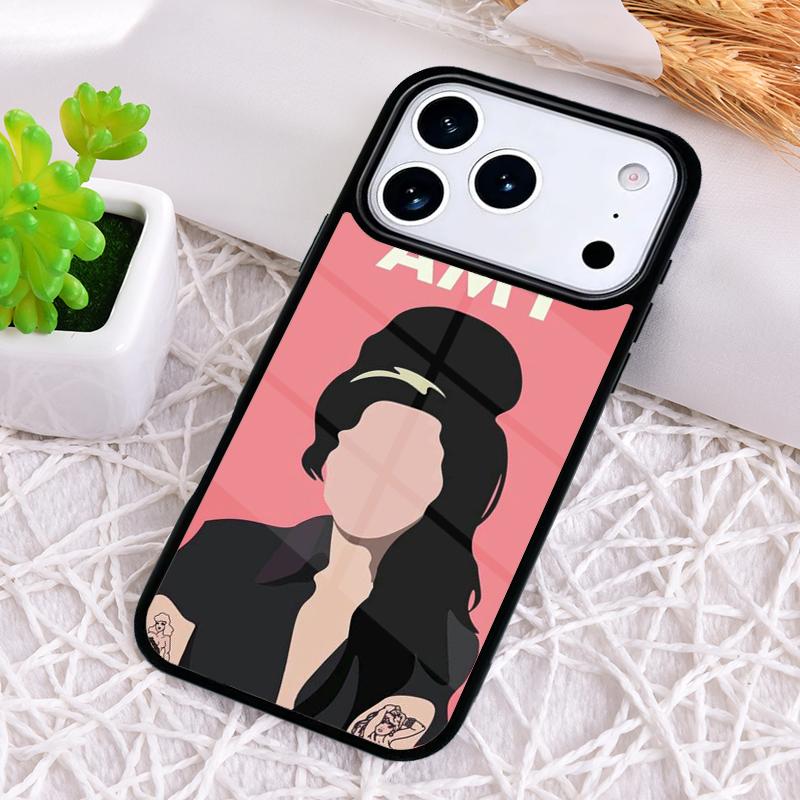 Amy Winehouse Phone Case for iPhone 17 Air 16 15 11 12 14 13 Pro Max Shockproof Cover