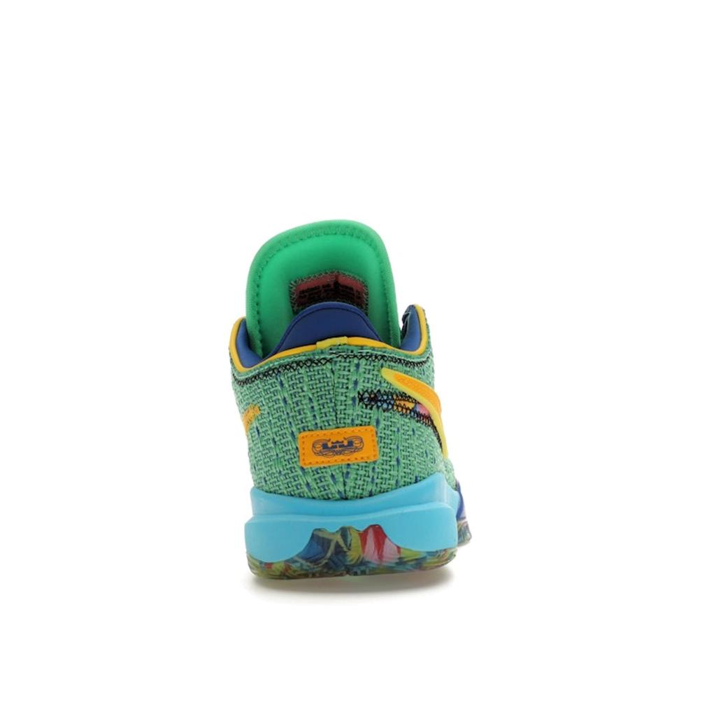 Nike Dětské tenisky LeBron 20 GS Kaleidoscope Green Electric-Algae Game-Royal DV3021-300
