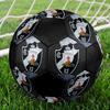 CR Vasco da Gama Soccer Ball, colorful, suitable for all ages, machine-stitched, PVC material, competition grade, durable and high bounce